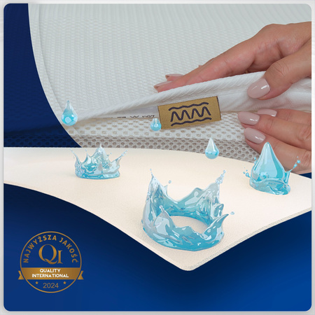 Ochraniacz na materac do Chicco Next2Me Magic/ Dream/ Essential 82x50 Oddychający Wodoodporny