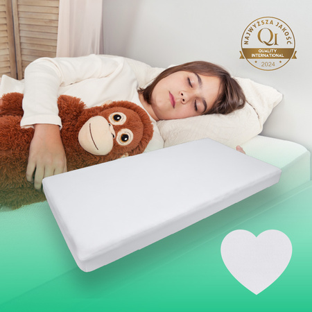 Prześcieradło do łóżka 100x200 bambusowe z gumką Poleca Mama Fizjoterapeuta