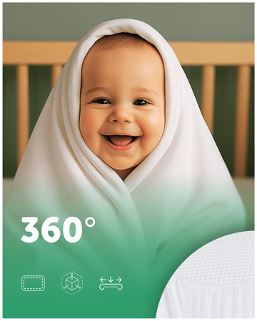 Prześcieradło Fizjomax do łóżeczka 120x60 Tencel z gumką