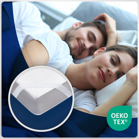 Ochraniacz na materac 200x200 Oddychający Wodoodporny