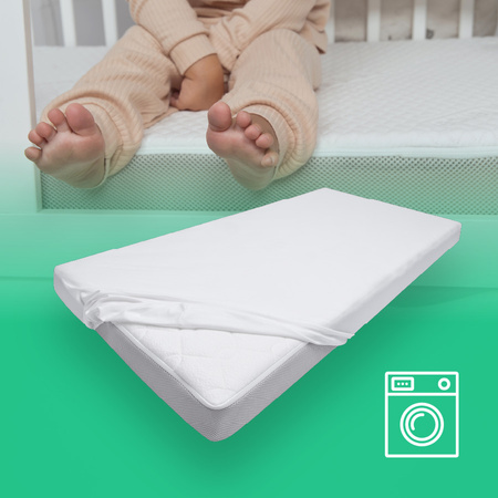 Prześcieradło do łóżka 80x180 / 80x190 / 80x200 bambusowe z gumką Poleca Mama Fizjoterapeuta