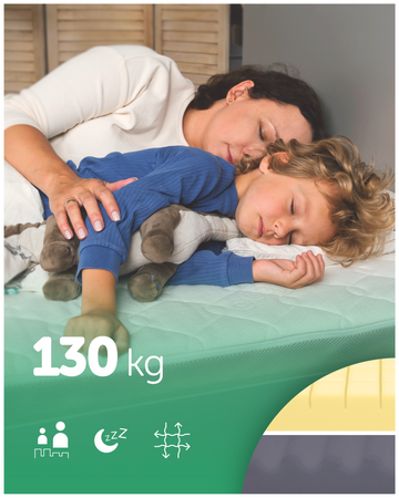 Materac 150x80 Fizjomax® Junior Poleca Mama Fizjoterapeuta