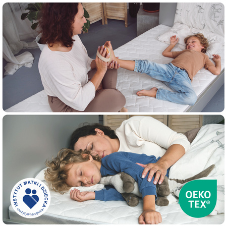 Materac 170x80 FizjoMAX Junior Poleca Mama Fizjoterapeuta