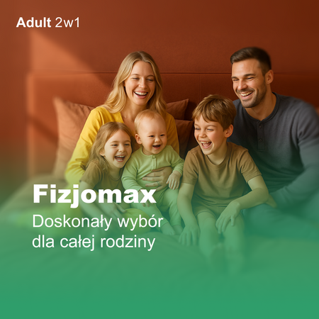 Materac 120x200 fizjomax Adult Poleca Mama Fizjoterapeuta