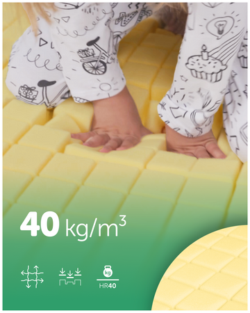 Materac 80x180 Fizjomax® Junior Poleca Mama Fizjoterapeuta