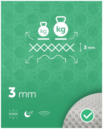 Materac Fizjomax® One do kołyski Chicco Baby Hug 5w1 77x39 Poleca Mama Fizjoterapeuta