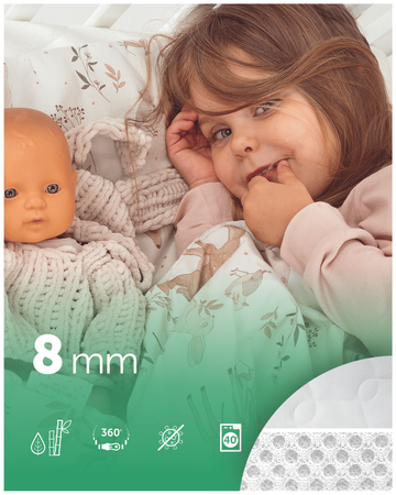 Materac 140x200 Fizjomax® Junior Poleca Mama Fizjoterapeuta