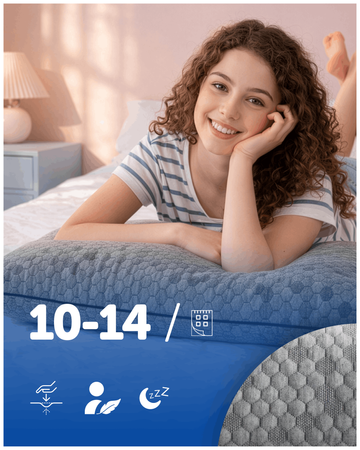 Poduszka do spania Moonlight Harmoony® profilowana termoplastyczna 40x60 cm