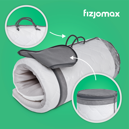 Materac turystyczny 120x60 Fizjomax® Trip Poleca Mama Fizjoterapeuta