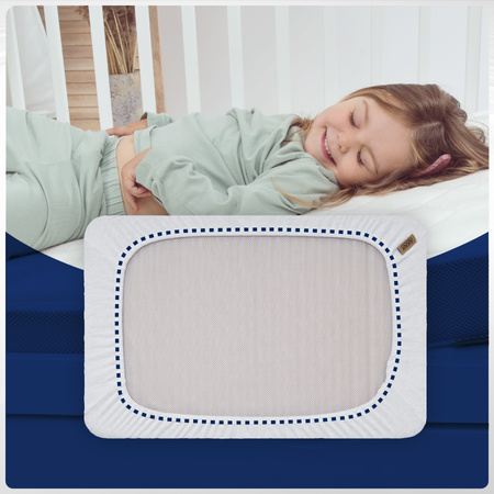 Prześcieradło do Małej Dostawki lub Kołyski Dopasowane z Gumką na Materac