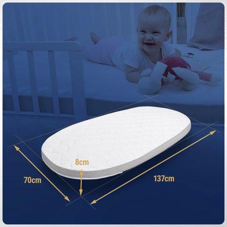Materac do Łóżeczka Stokke Sleepi V3 137x70 Wysokoelastyczny