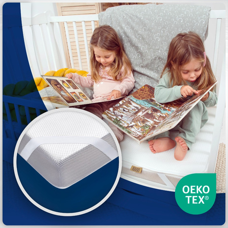 Ochraniacz na materac 140x80 do Łóżeczka Oddychający Wodoodporny