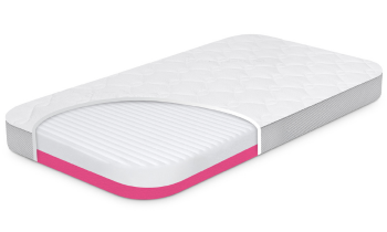 Materac do Łóżeczka Waldin 7w1 Duży 122x73 lekko zaokrąglone rogi Wysokoelastyczny